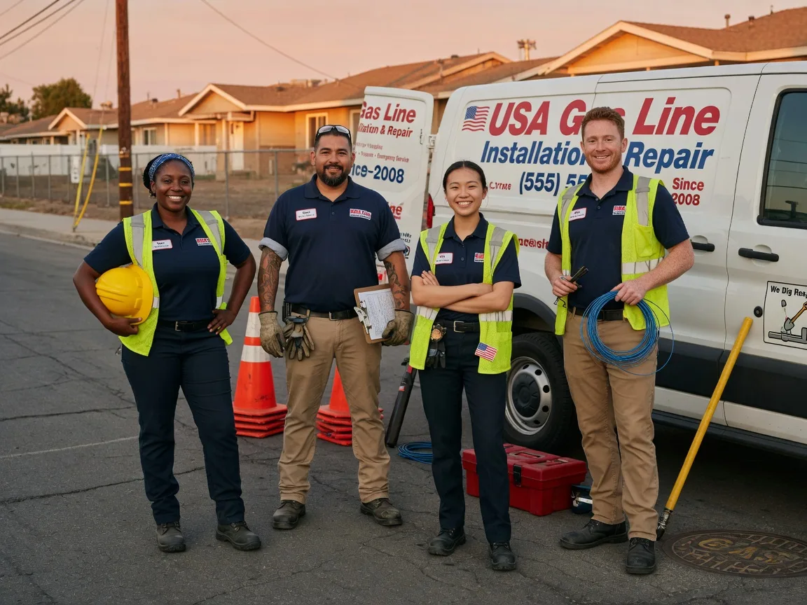 Gas Line Installation company in Sidman, PA